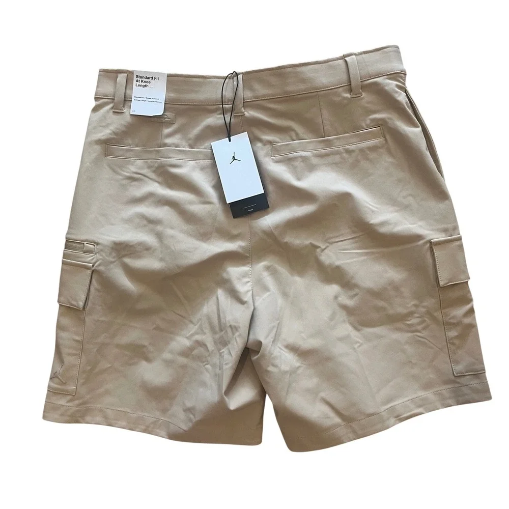 Jordan Golf Nike Repel Cargo Shorts Mens 34‎ Khaki Tan HQ8703-248 NEW